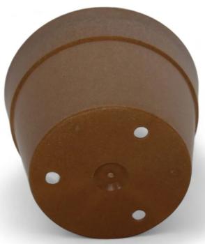 DrainMaster EcoWood Topf 1.5L mit Drainagelöcher