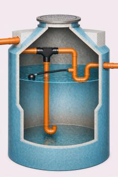 Betonzisterne Casa-Retention