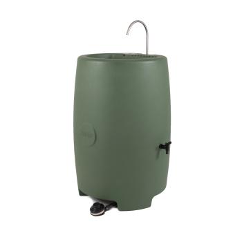 Raintab die Regentonne mit Waschbecken und Fußpumpe