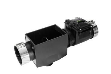 Alpha-Filter DN 150 mit Rückstauklappe (ohne Höhenversatz)