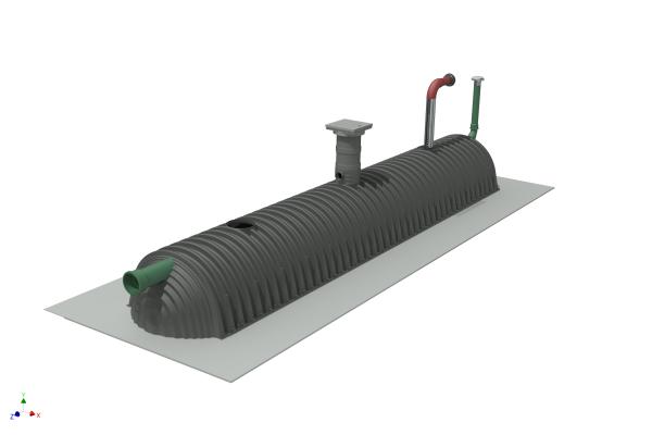 DRAINMAX System Löschwasserspeicher 10000 Liter