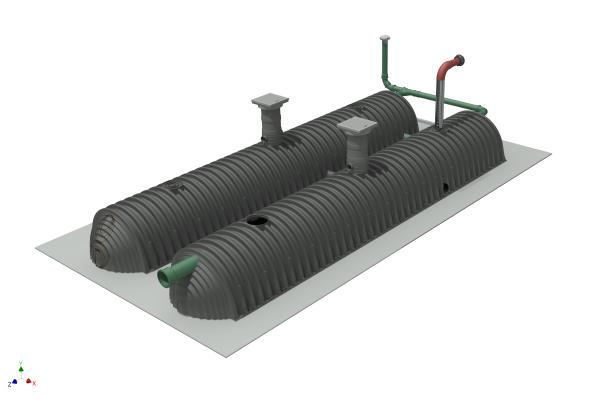 DRAINMAX System Löschwasserspeicher 20000 Liter