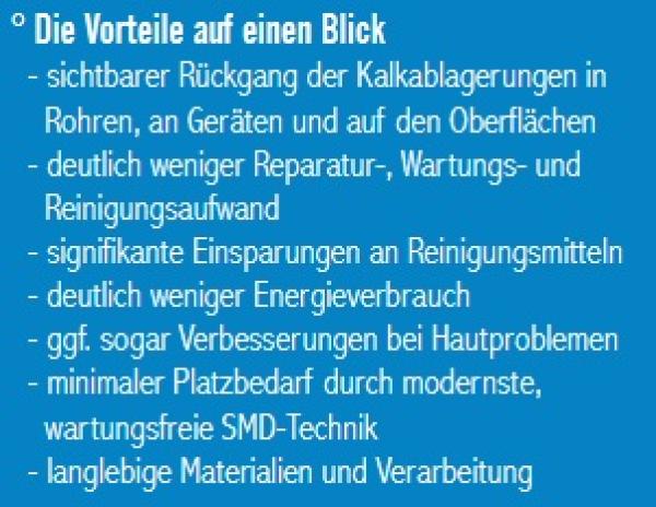 Kalkwandler "Made in Germany" mit 10 Jahren Herstellergarantie